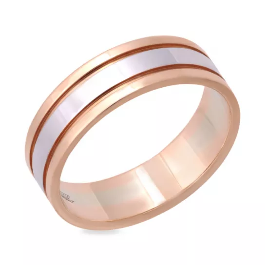 Кольцо обручальное из золота