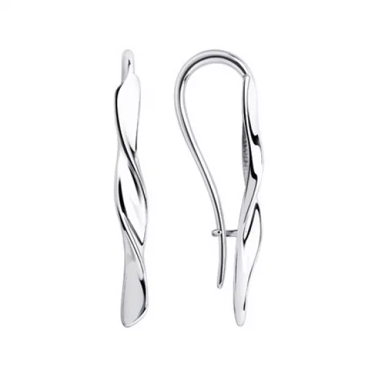 Серьги из серебра