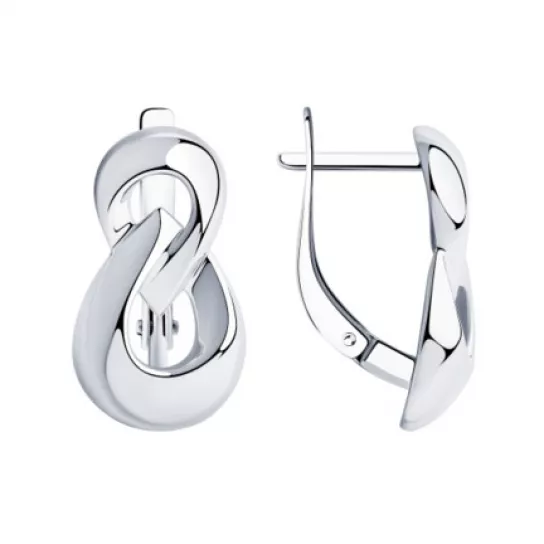 Серьги из серебра