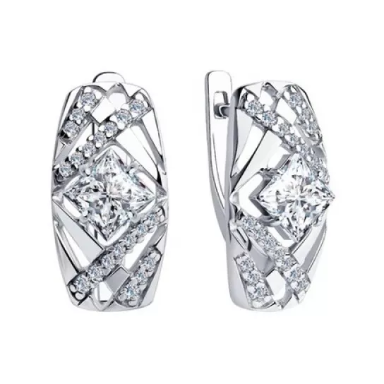 Серьги из серебра