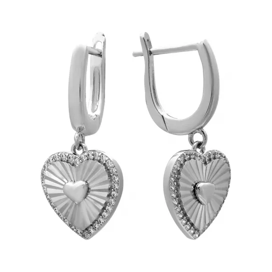 Серьги из серебра