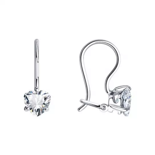 Серьги детские из серебра