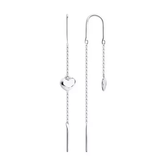 Серьги из серебра