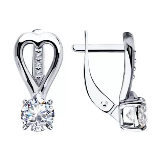 Серьги из серебра