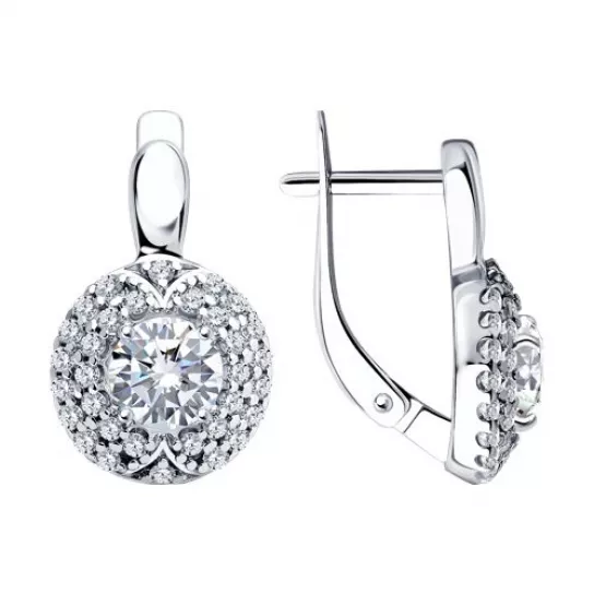 Серьги из серебра