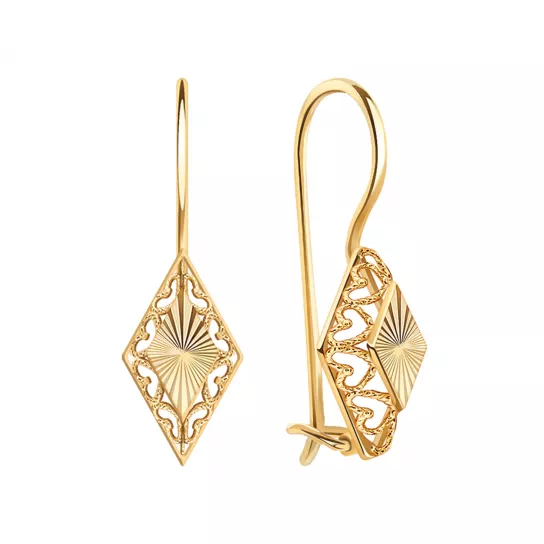 Серьги из золота