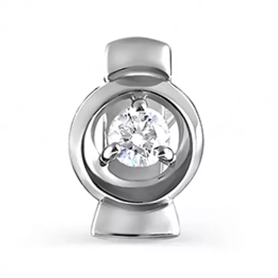 Подвеска с бриллиантами из золота