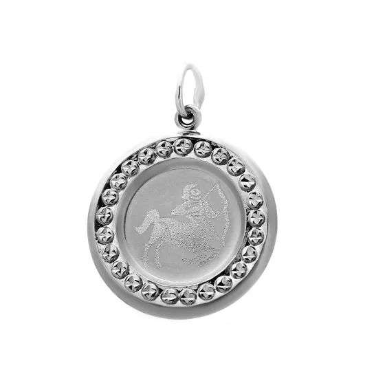 Подвеска зодиак из серебра