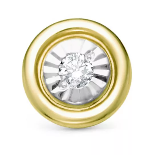 Подвеска с бриллиантами из золота