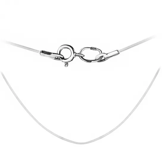 Колье из серебра