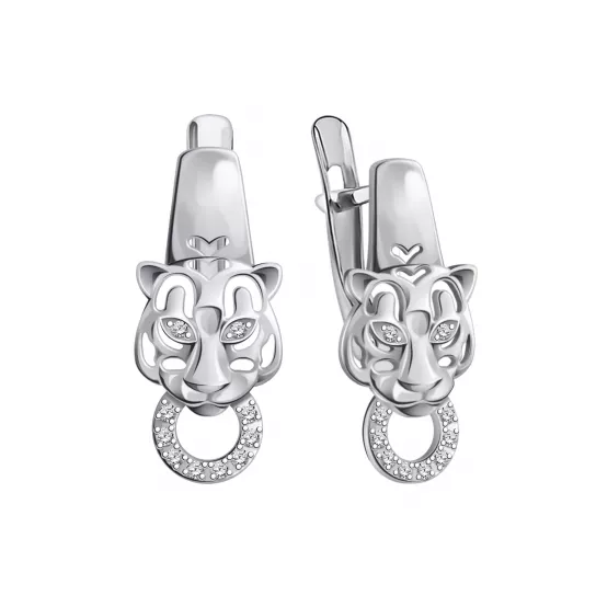 Серьги из серебра