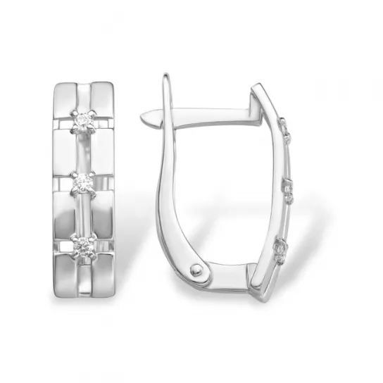 Серьги из серебра