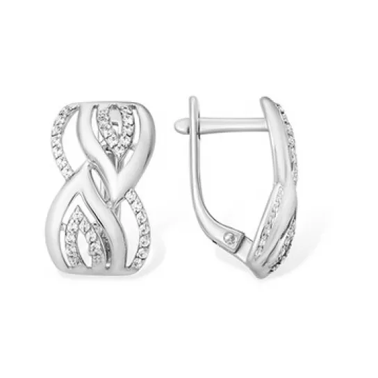 Серьги из серебра