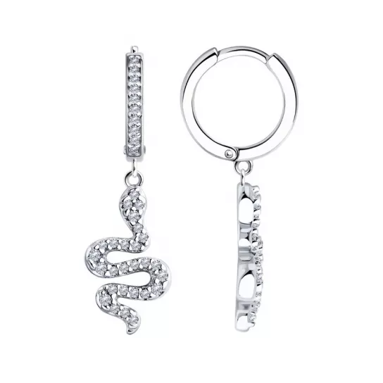 Серьги из серебра