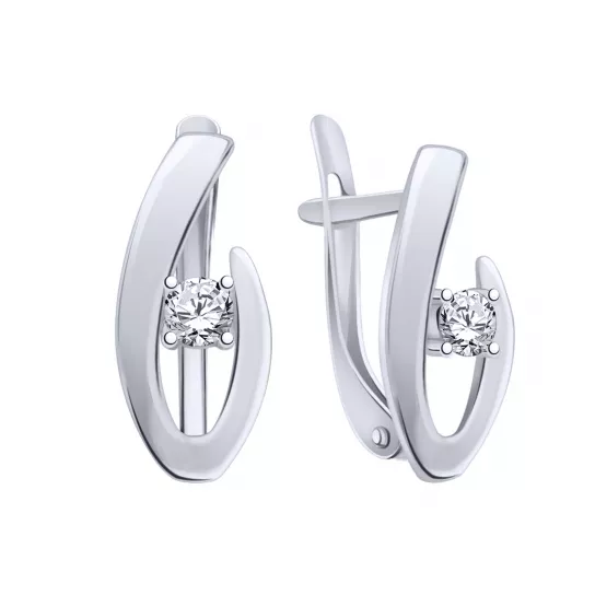 Серьги из серебра