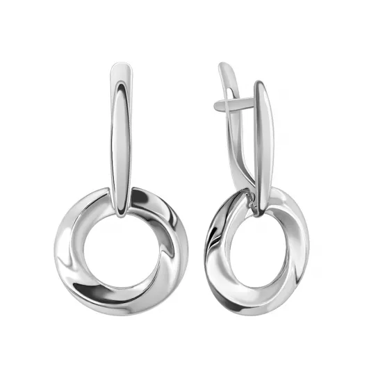 Серьги из серебра