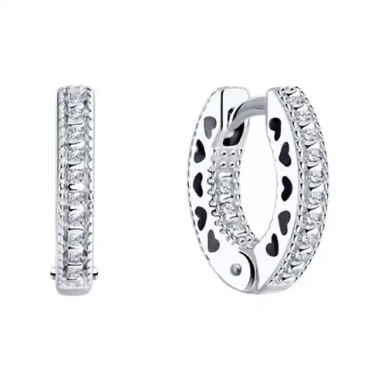 Серьги из серебра