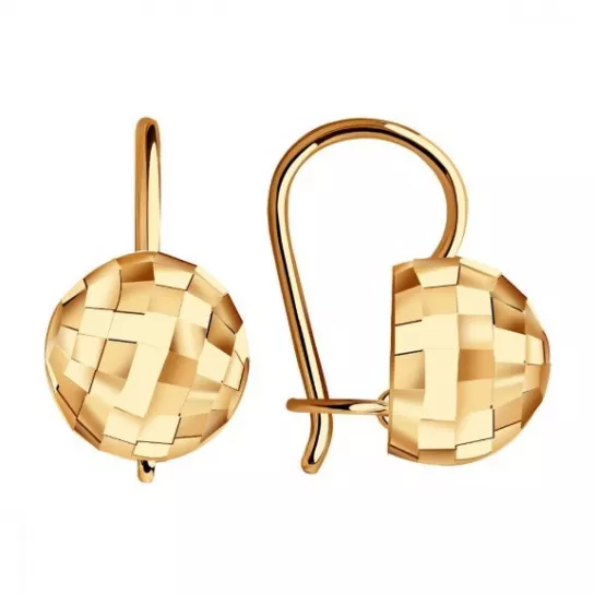 Серьги из золота