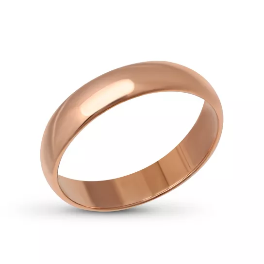 Кольцо обручальное из золота