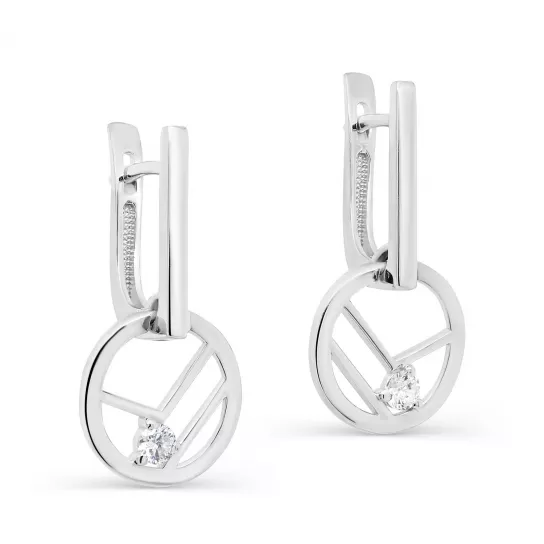 Серьги из серебра