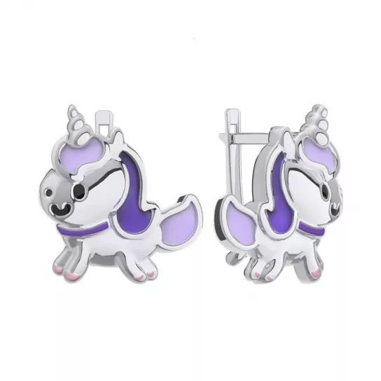 Серьги из серебра