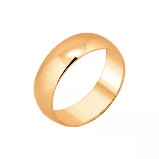 Кольцо обручальное из золота