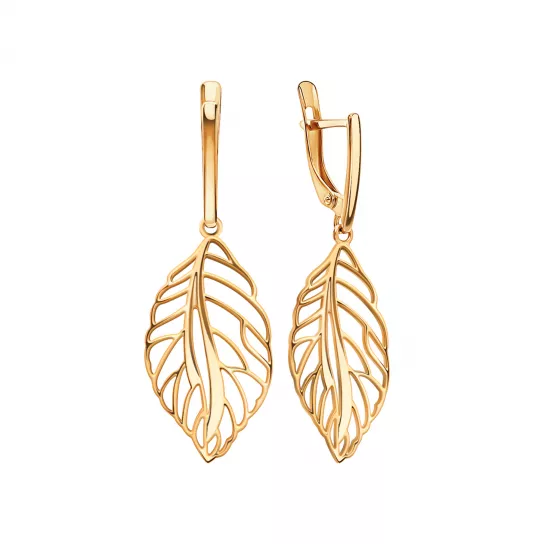 Серьги из золота