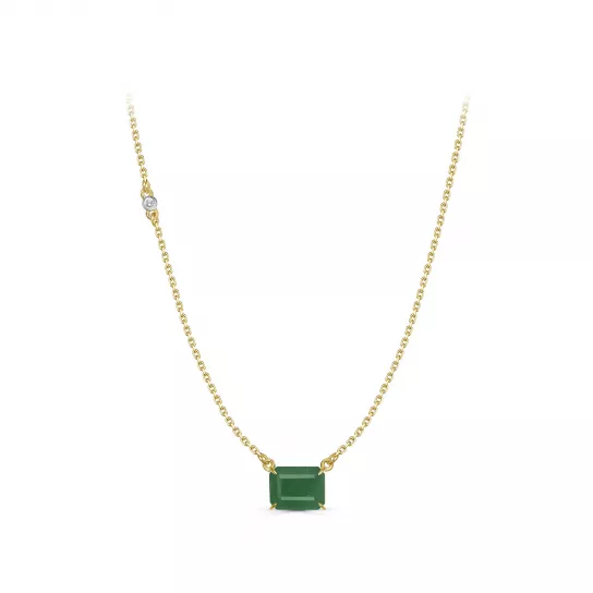 Колье с бриллиантами из золота