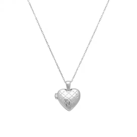 Колье из серебра