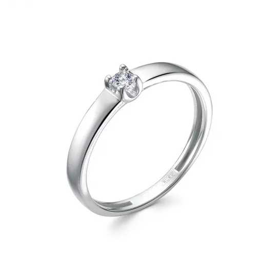 Кольцо с бриллиантами из золота