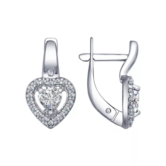 Серьги из серебра