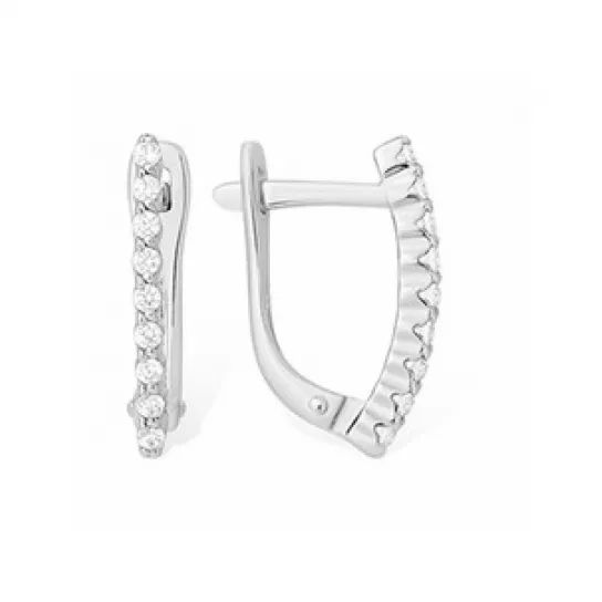 Серьги из серебра