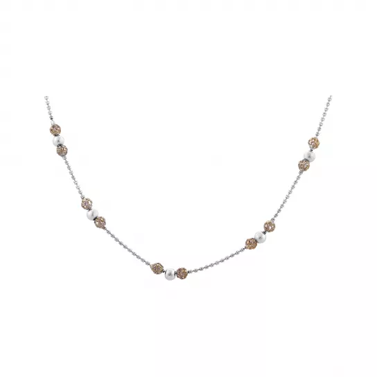 Колье из серебра