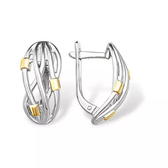 Серьги из серебра