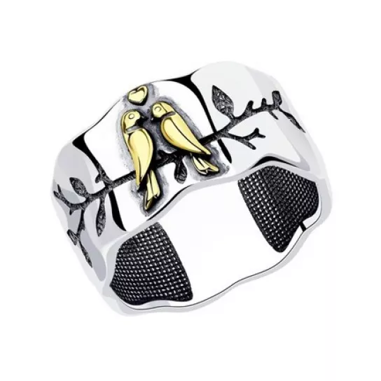 Кольцо из серебра