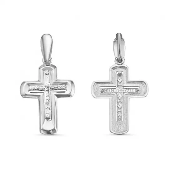 Крест из серебра