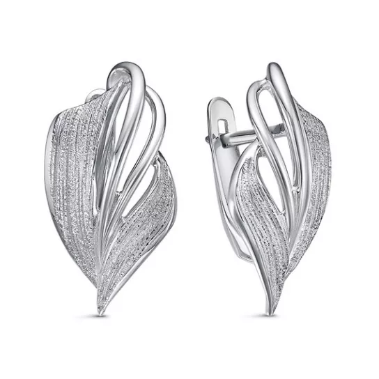Серьги из серебра
