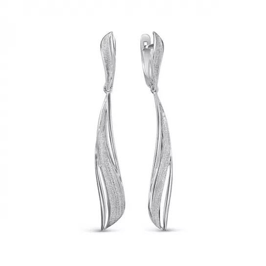 Серьги из серебра